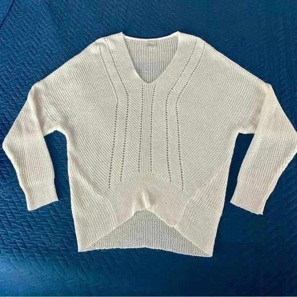 Lilian V-neck Knit Sweater​ - Picture 1 of 3